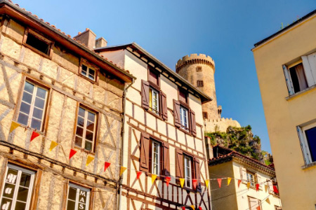 Foix en été (Ariège)