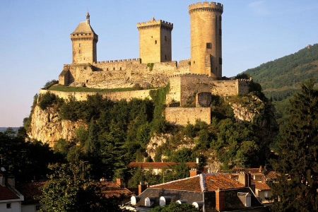 château de foix en Ariège