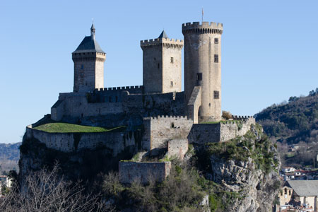 Les châteaux en Ariège