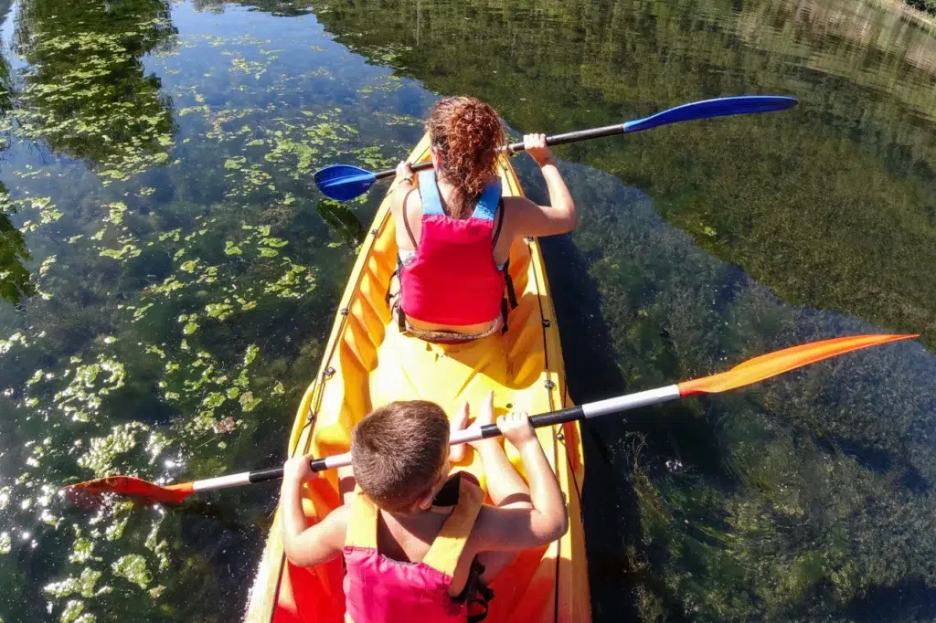 kayak riviere