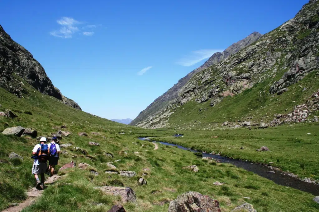 randonnee dans les montagnes